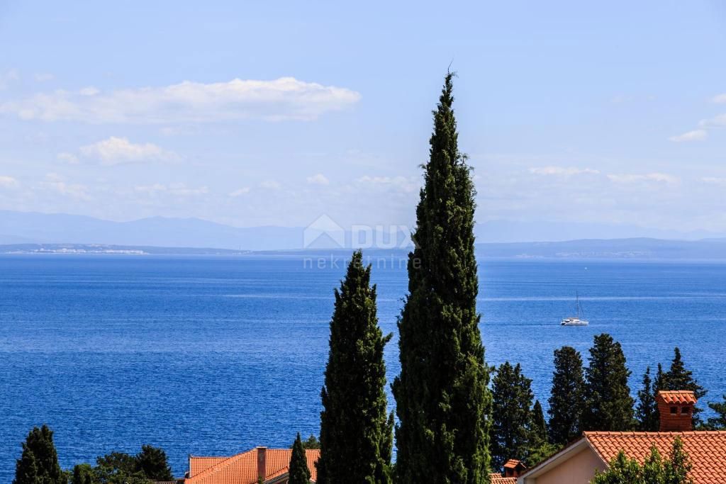 OPATIJA, LOVRAN, IKA - villa 380m2 con vista panoramica sul mare e piscina + giardino paesaggistico 700m2