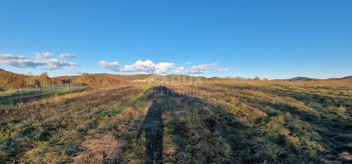 ISTRIA, PAZIN - Casa con ampio terreno ad uso sportivo, edile e agricolo con vista panoramica