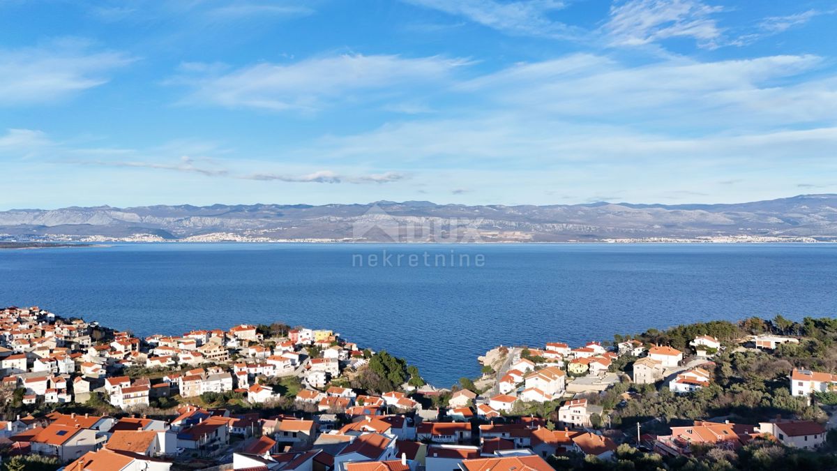 ISOLA DI KRK, VRBNIK - Terreno edificabile, TOP LOCATION con progetto