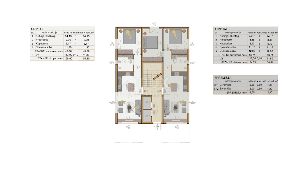 Appartamento Banjole, Medulin, 84,17m2