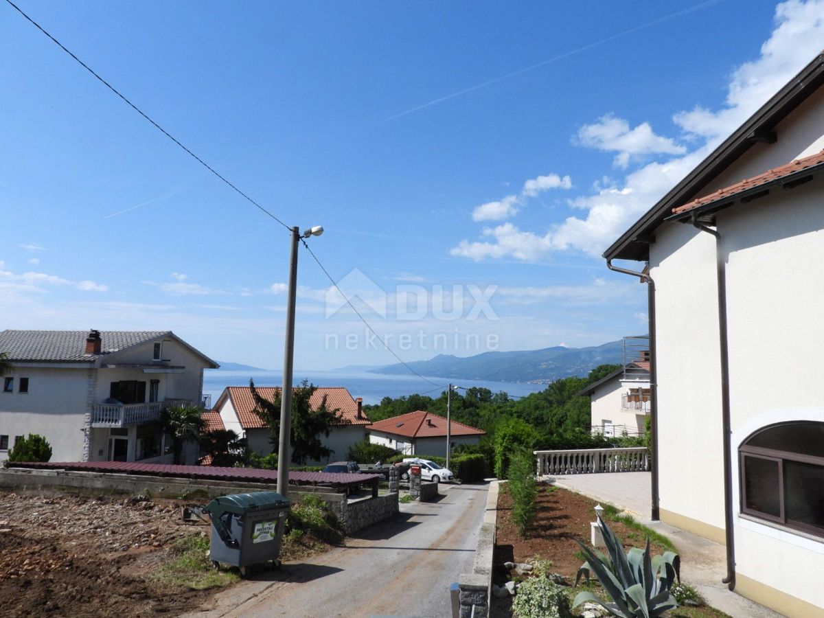 KASTAV, RUBEŠI - terreno edificabile 1957m2 con vista mare per edificio residenziale - appartamenti/casa familiare/villa