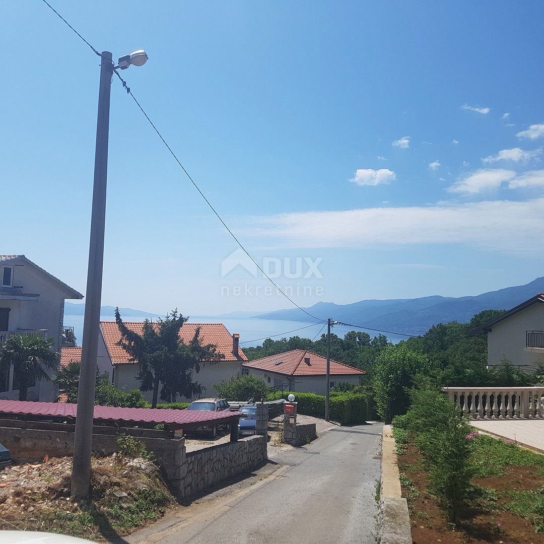 KASTAV, RUBEŠI - terreno edificabile 1957m2 con vista mare per edificio residenziale - appartamenti/casa familiare/villa