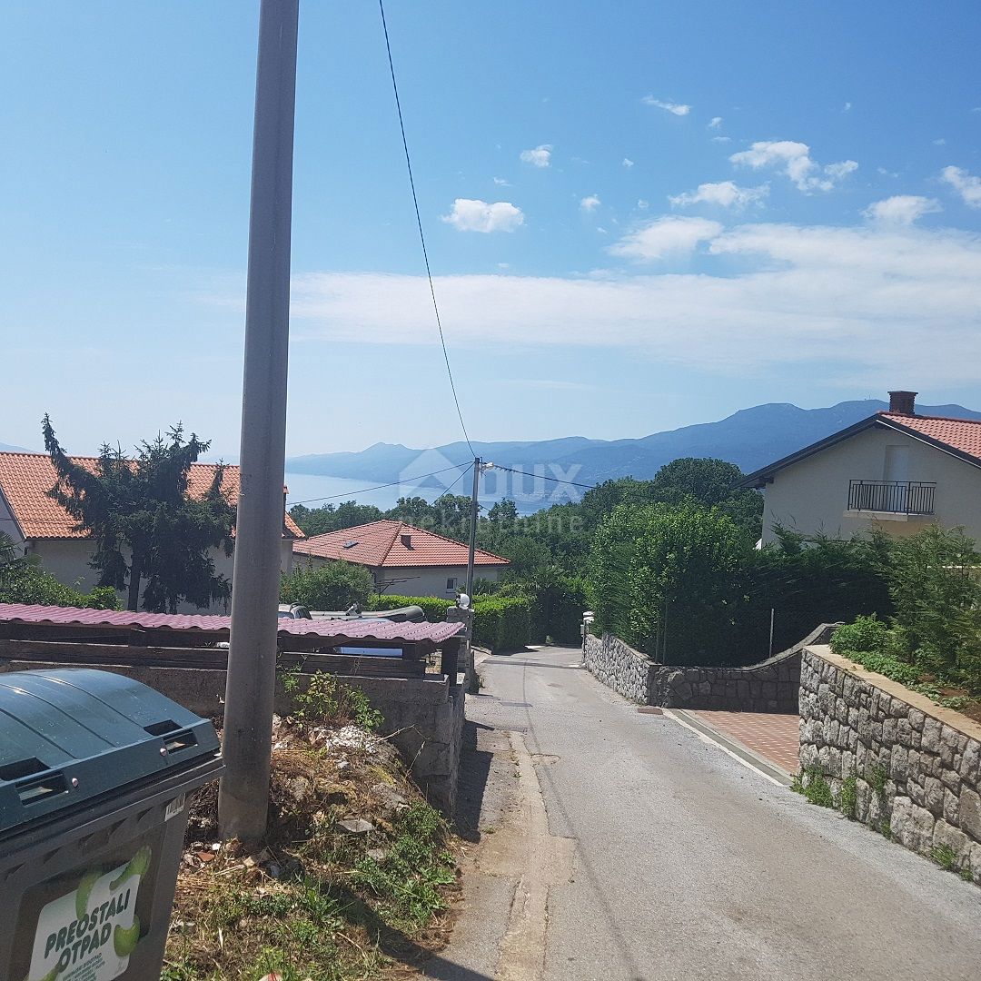 KASTAV, RUBEŠI - terreno edificabile 1957m2 con vista mare per edificio residenziale - appartamenti/casa familiare/villa