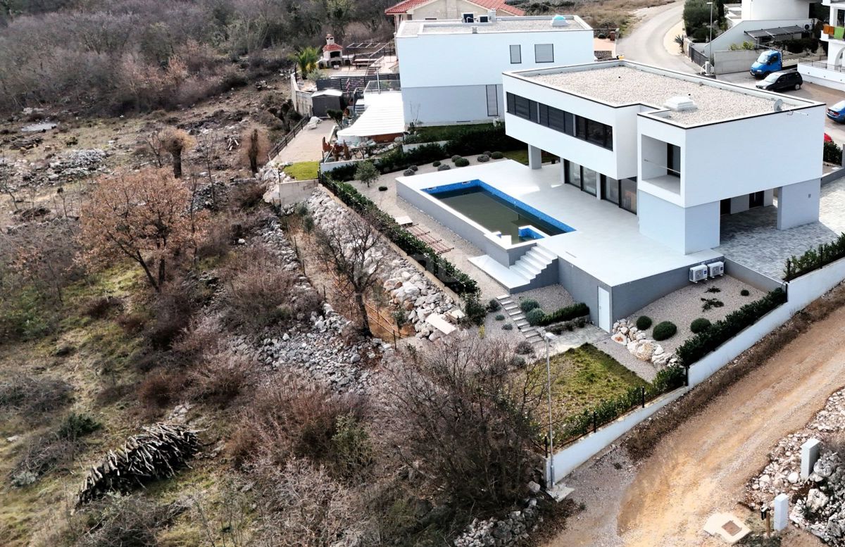 ISOLA DI KRK, KRK (dintorni) - Villa di lusso con giardino mediterraneo e piscina