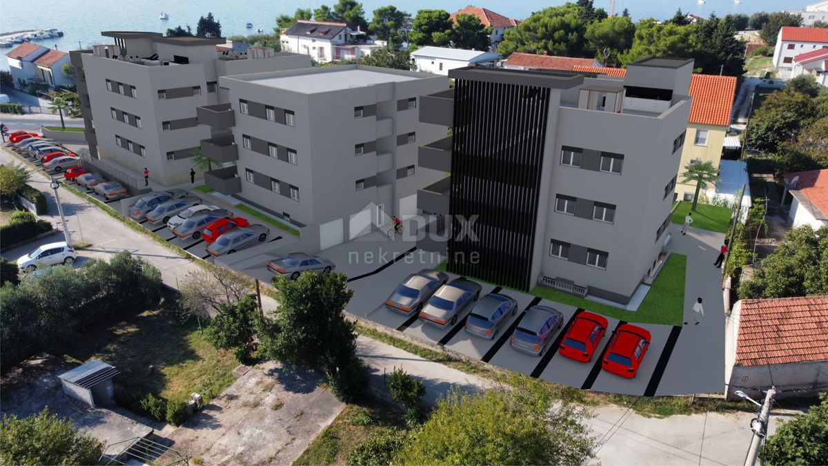 ZADAR, SUKOŠAN, appartamento con 2 camere da letto, attico in splendida costruzione nuova con vista mare