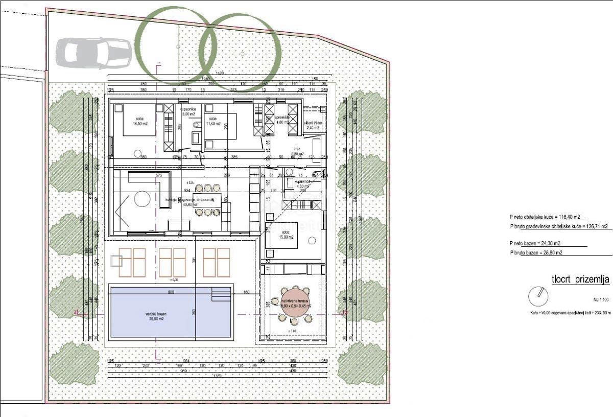 ISTRIA, BARBAN - Casa con piscina