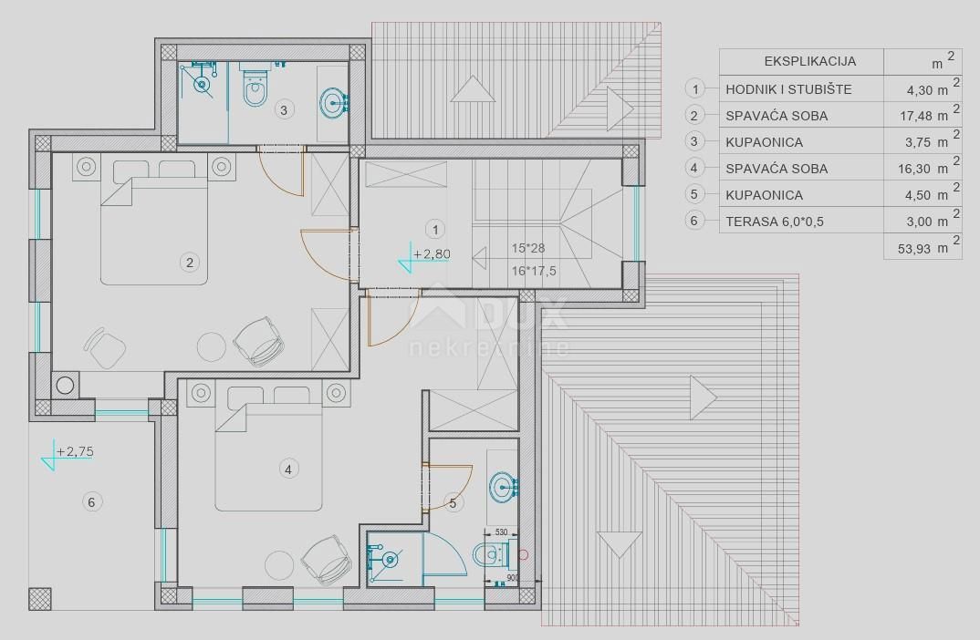 ISTRIA, TINJAN - Nuovo edificio moderno in stile italiano