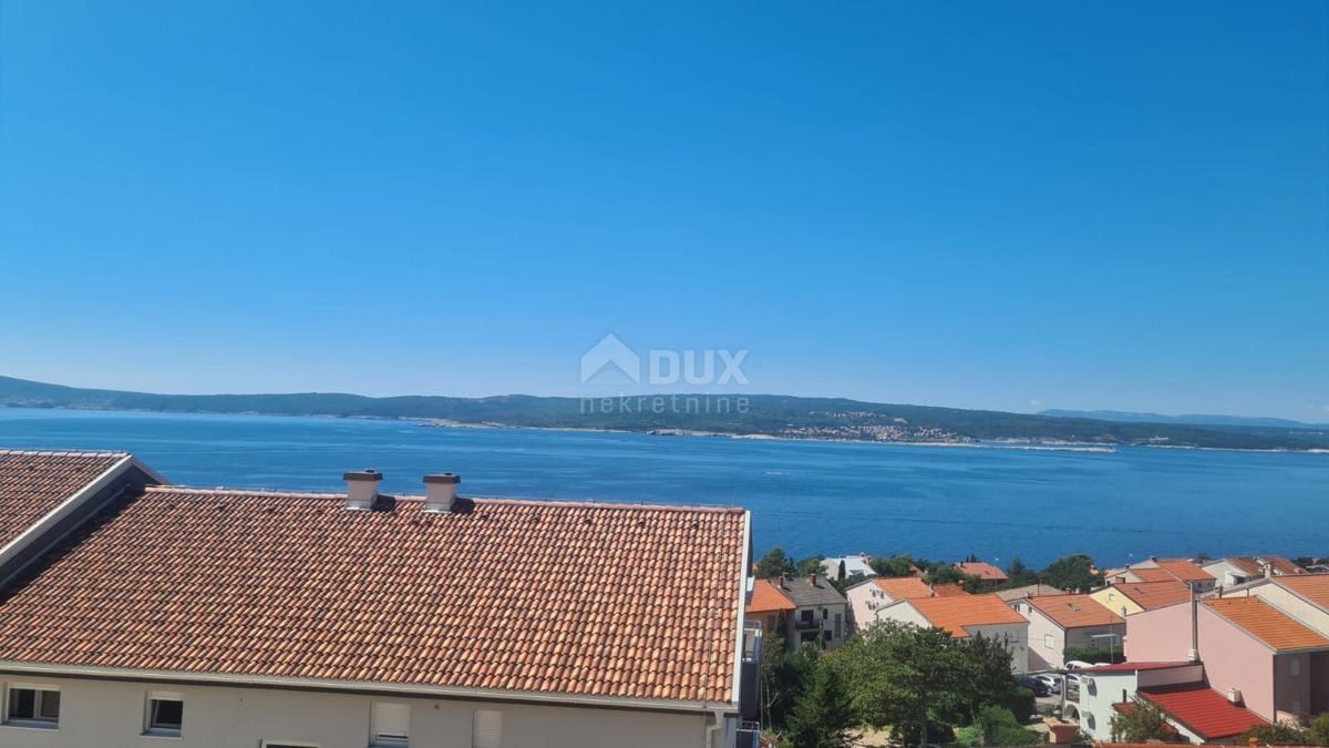 CRIKVENICA - Appartamento in edificio nuovo con vista mare