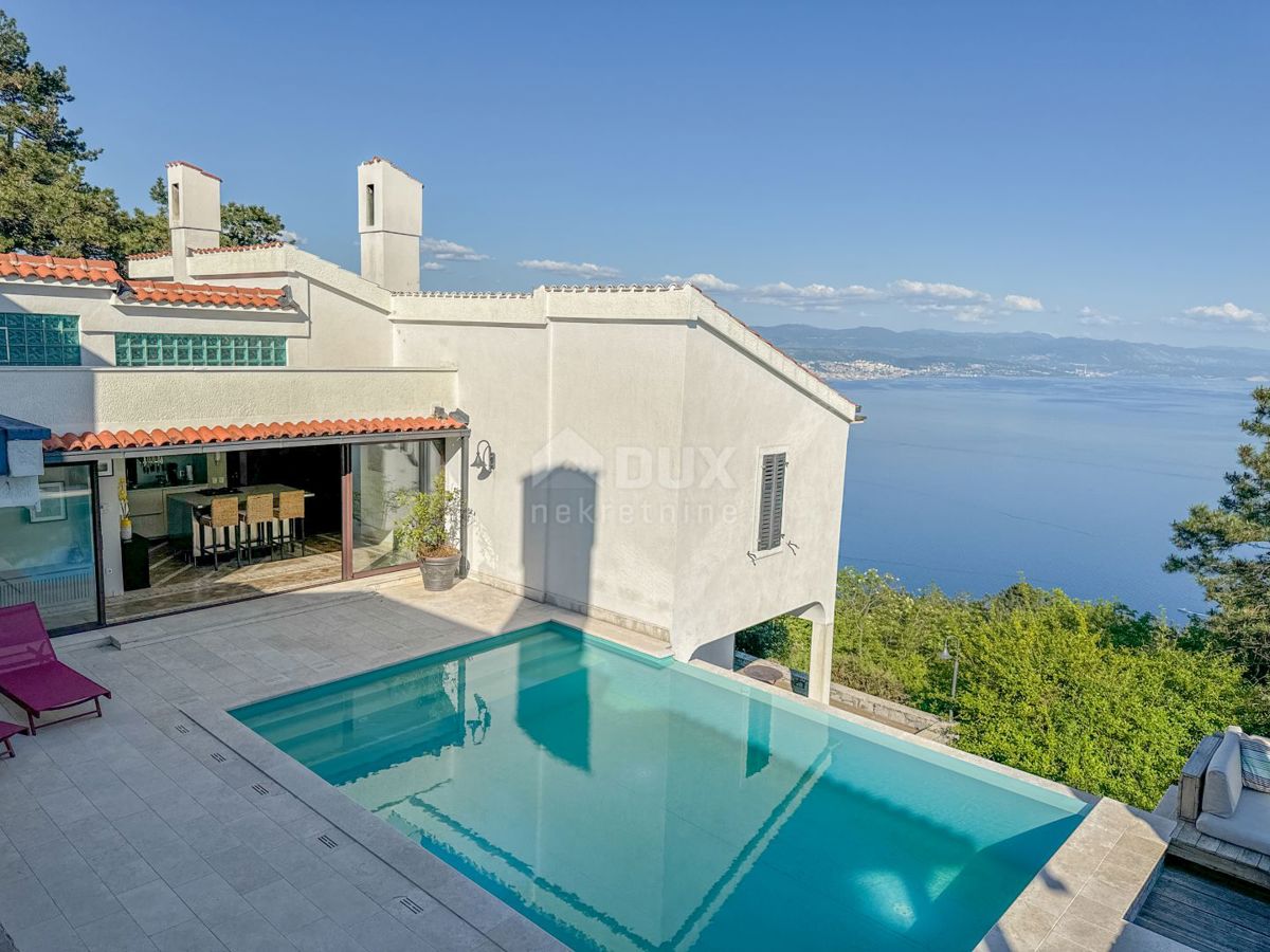 OPATIJA RIVIERA - una villa privata con una convenzione speciale con piscina e vista panoramica sul mare