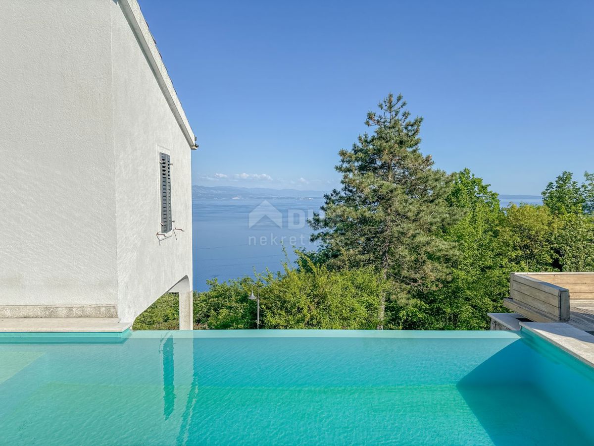 OPATIJA RIVIERA - una villa privata con una convenzione speciale con piscina e vista panoramica sul mare