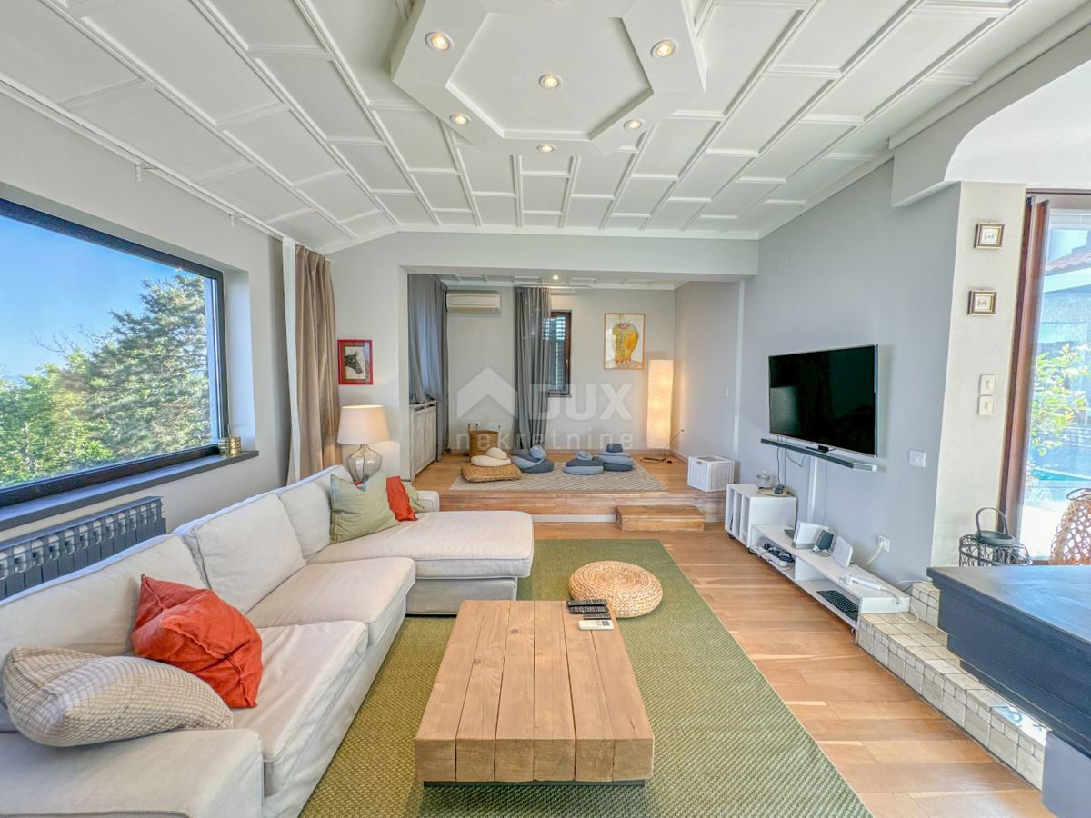 OPATIJA RIVIERA - una villa privata con una convenzione speciale con piscina e vista panoramica sul mare