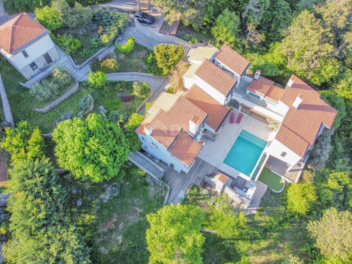 OPATIJA RIVIERA - una villa privata con una convenzione speciale con piscina e vista panoramica sul mare