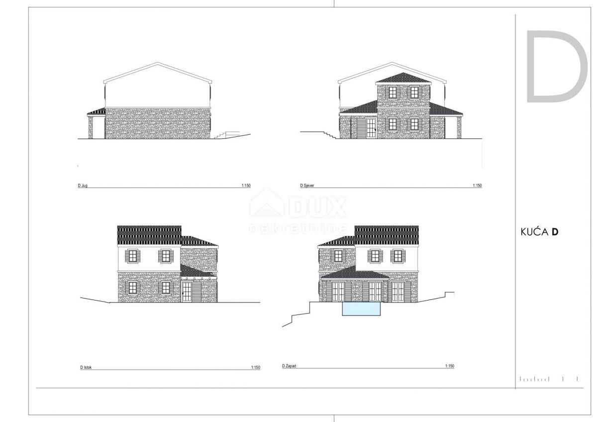 ISOLA DI KRK, TRIBULJE - terreno edificabile con progetto