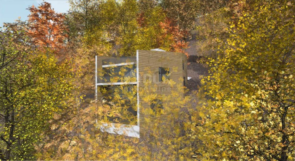 GORSKI KOTAR, FUŽINE - progetto unico nel cuore del Gorski kotar, terreno edificabile di 10.700 m2 per un complesso di ville vicino al lago, opportunità di investimento! 