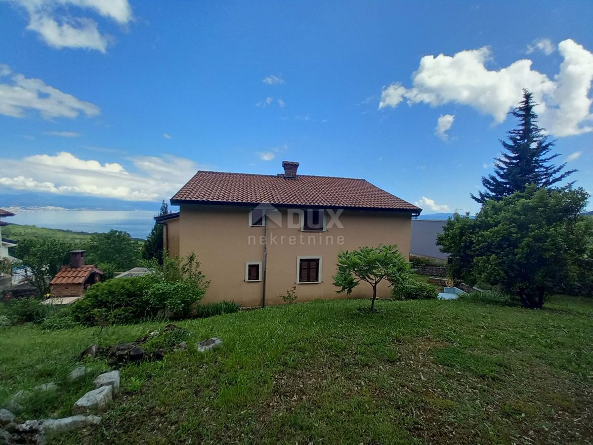 OPATIJA, POLJANE - Bella casa indipendente con piscina, garage e vista mare