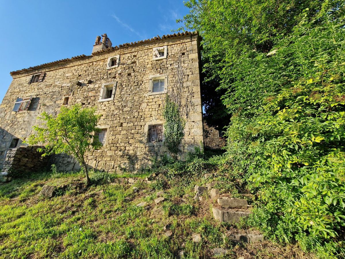 ISTRIA, LIVADE (dintorni) - Antichità in pietra con vista panoramica