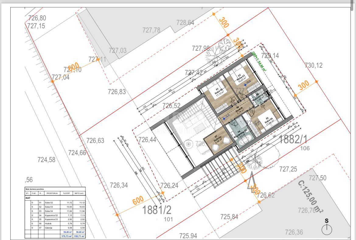 FUZINE, VRELO - edificio. terreno, 498 m2, POSIZIONE TRANQUILLA E TRANQUILLA!!!