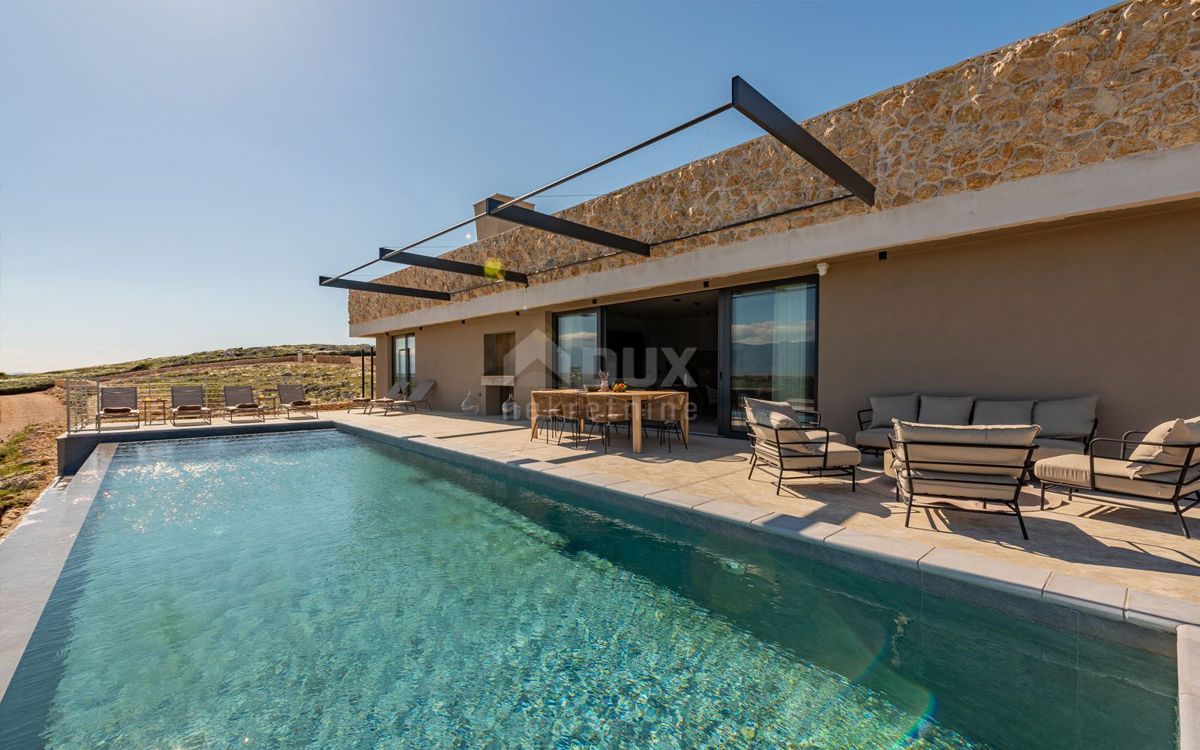 PAG, POVLJANE - Un impressionante angolo di paradiso con vista sul mare