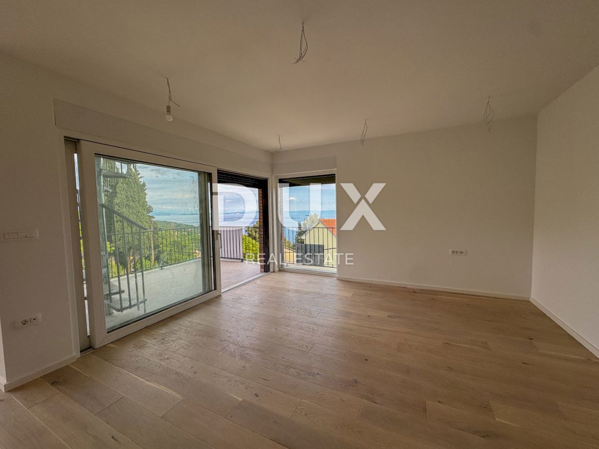 OPATIJA, PAVLOVAC - appartamento più grande 143m2, 3 camere da letto, terrazza sul tetto, nuova costruzione vicino a Opatija, vista