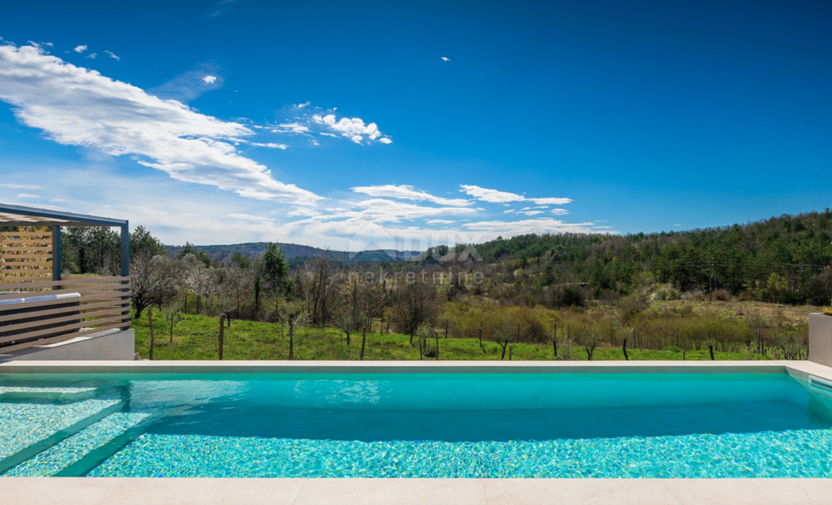 ISTRIA, HUM - Villa moderna con splendida vista situata in una posizione unica