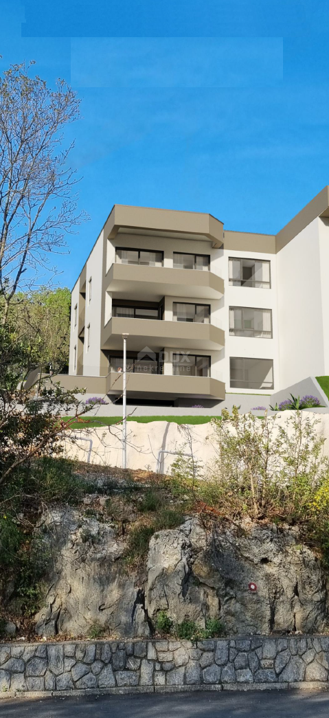 COSTABELLA, BIVIO, KANTRIDA - esclusivo appartamento 101,87 mq piano terra, 100m dal mare, bella vista + giardino 40 mq - APPARTAMENTO 1