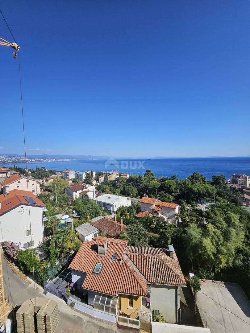 OPATIJA, CENTRO - appartamento al piano rialzato 185m2 con vista panoramica sul mare S1