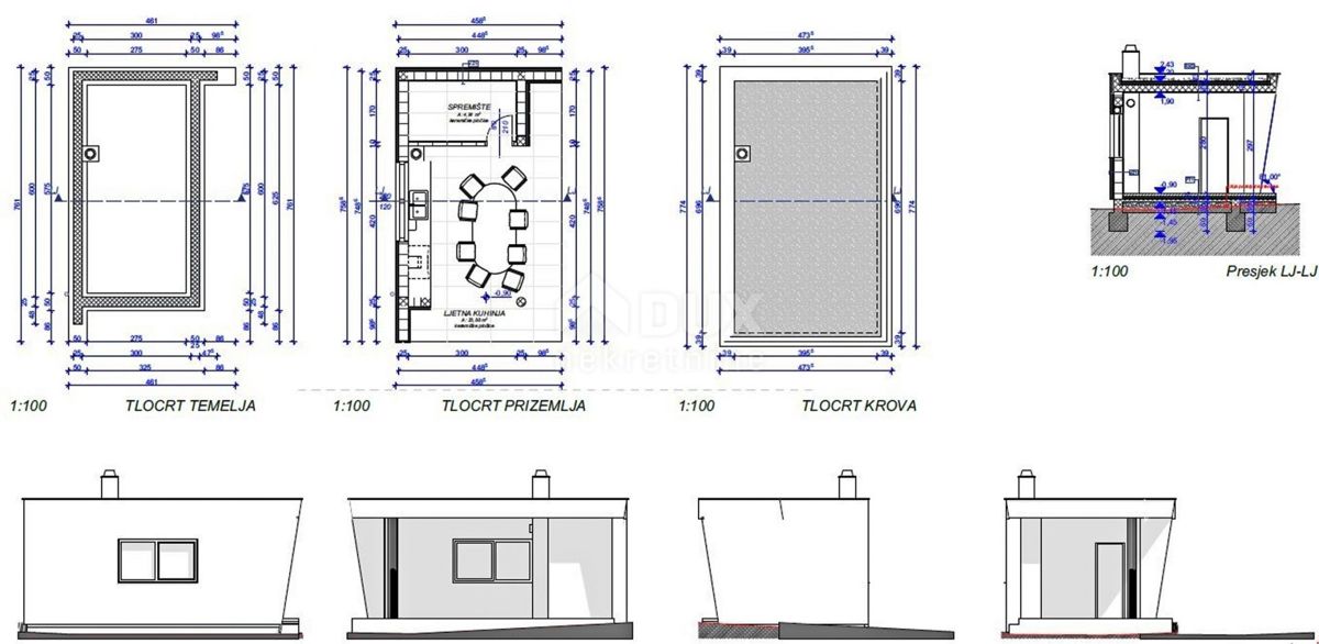 ISTRIA, PARENZO - Nuova costruzione dal design moderno con piscina