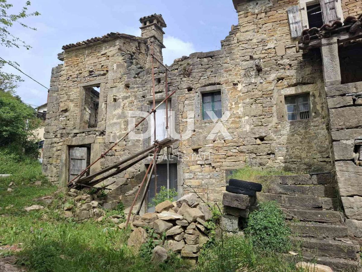 ISTRIA, BUZET (dintorni) - Bella casa in pietra con bellissima vista