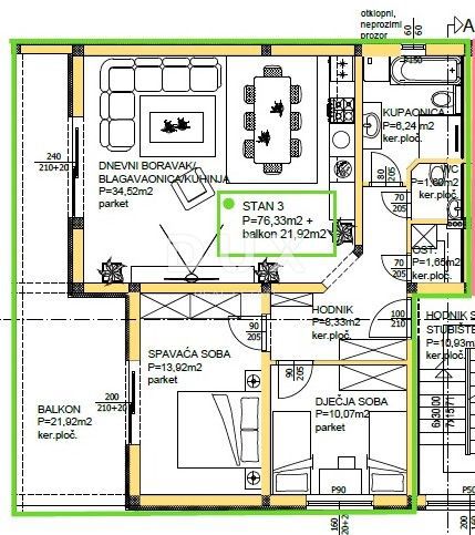 PRIVLAKA, ZARA - OCCASIONE S3! Trasloco in appartamenti di nuova costruzione