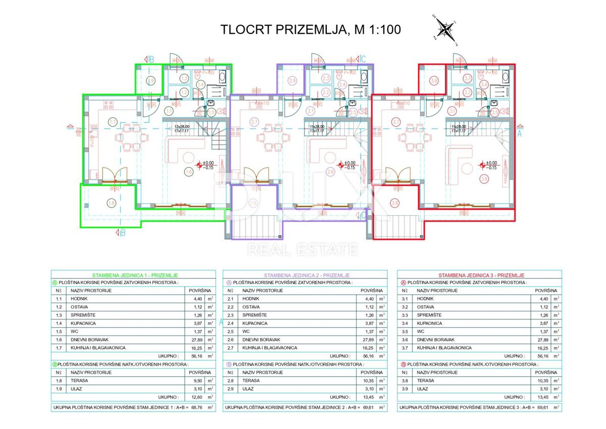 ŠIBENIK, VODICE - Casa a schiera con piscina S1