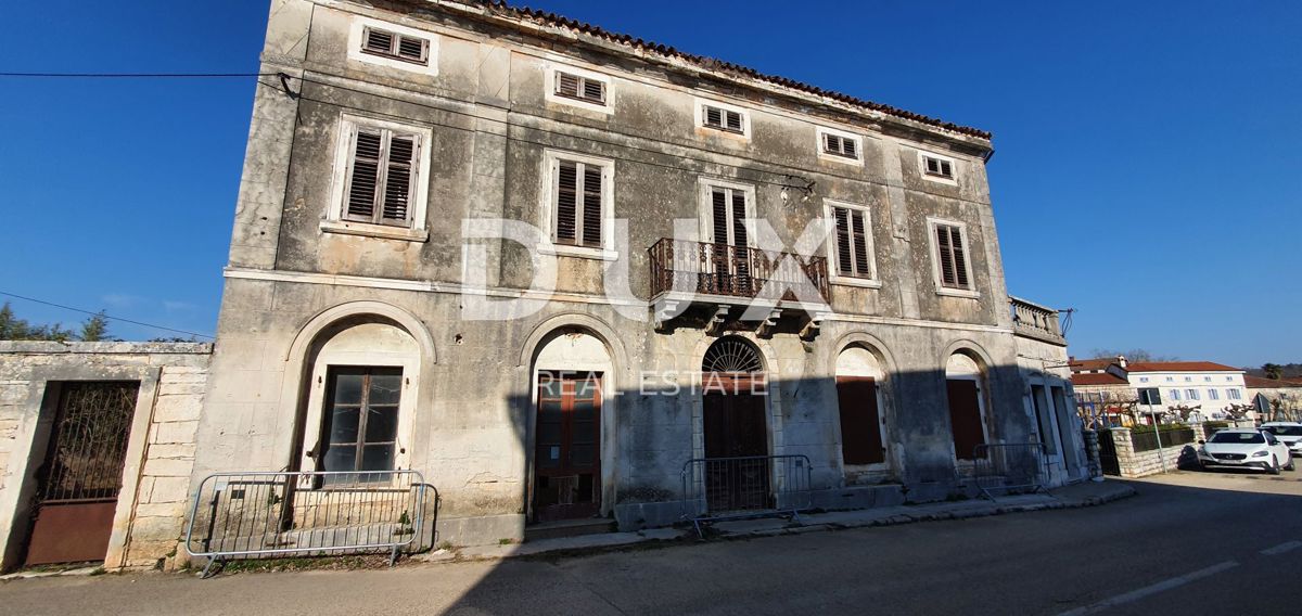 ISTRIA, TINJAN - Casa in pietra da adattare, possibilità di costruire 5 unità abitative