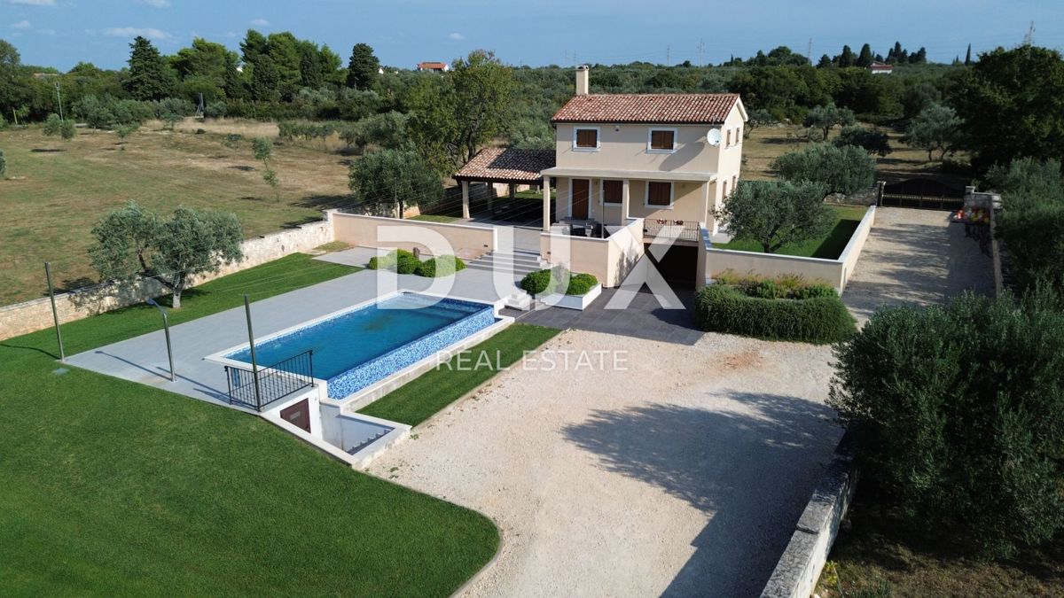 ISTRIA, FAŽANA - Una bellissima villa isolata con vista panoramica sul mare!