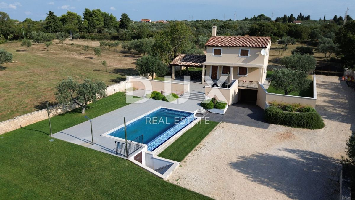 ISTRIA, FAŽANA - Una bellissima villa isolata con vista panoramica sul mare!