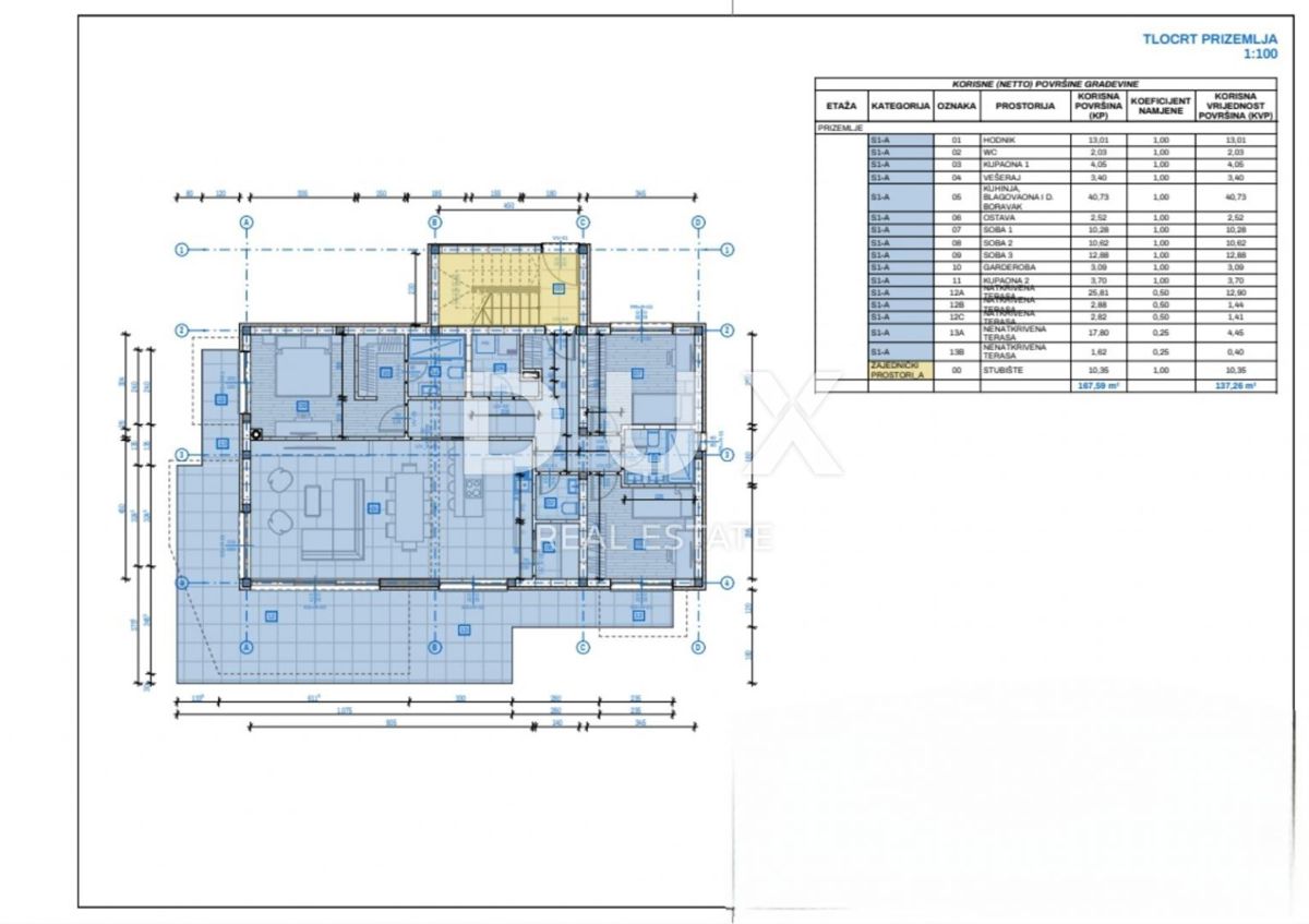 Appartamento Rubeši, Kastav, 150m2