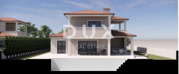 ISTRIA, PREMANTURA - Villa duplex con piscina e garage a 200 m DALLA SPIAGGIA!!