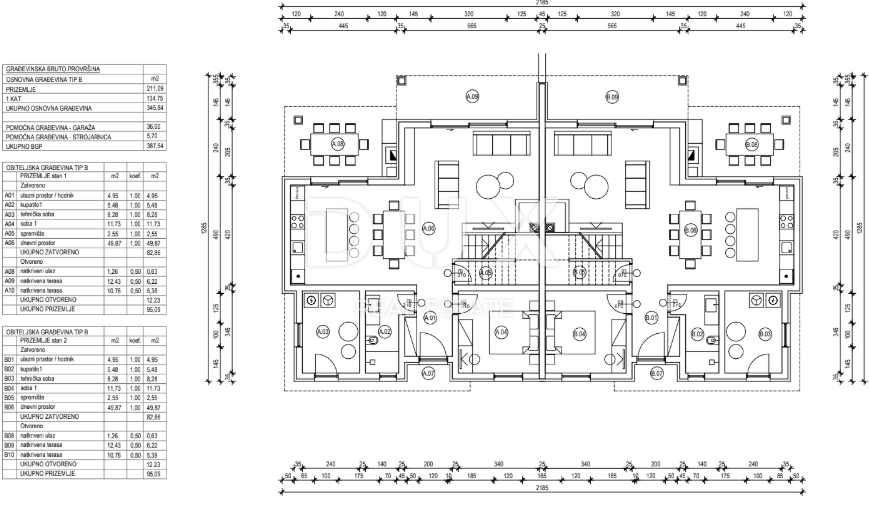 ISTRIA, PREMANTURA - Villa duplex con piscina e garage a 200 m DALLA SPIAGGIA!!