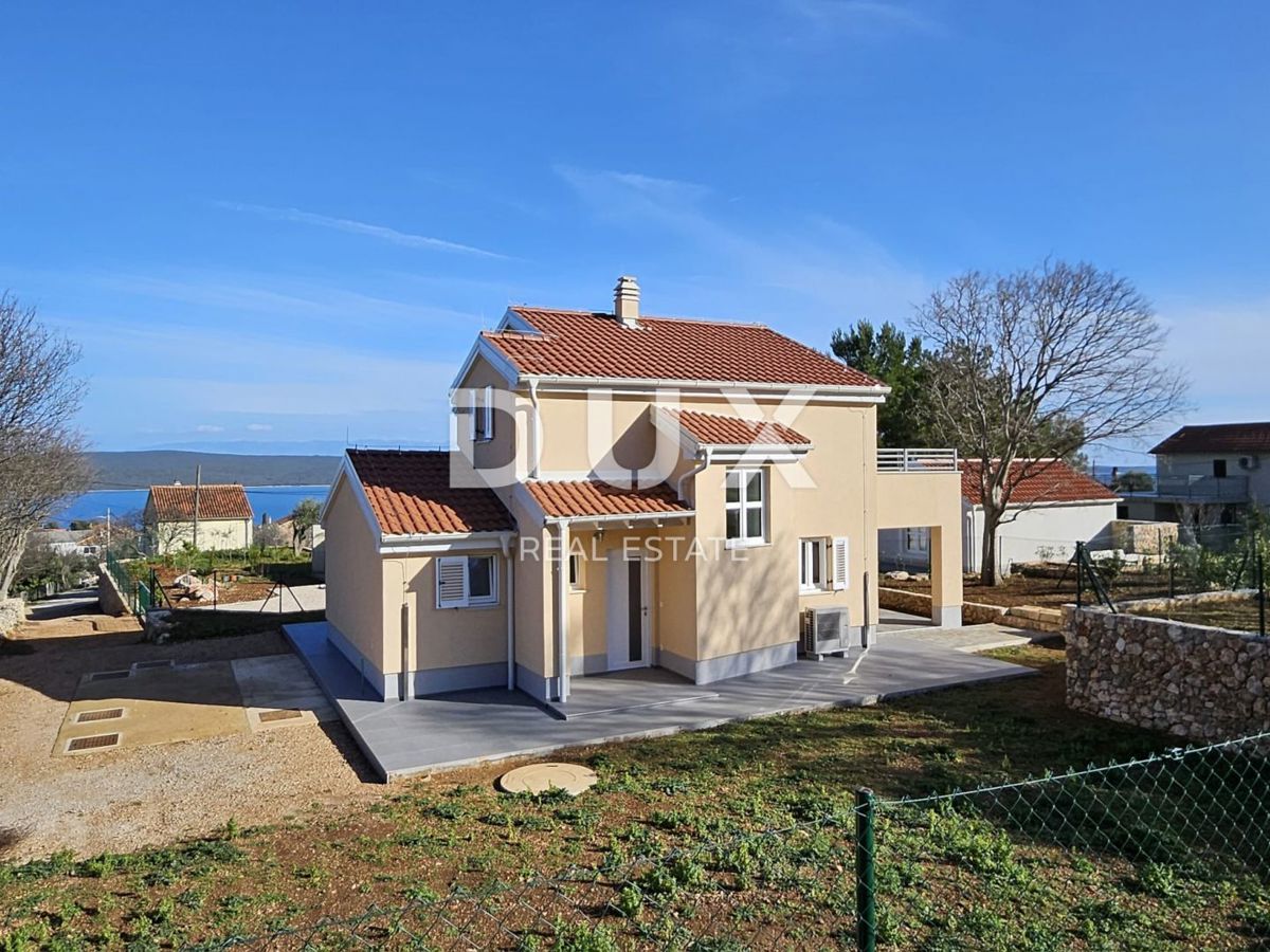 MALI LOŠINJ - Nuova costruzione con una splendida vista sul mare