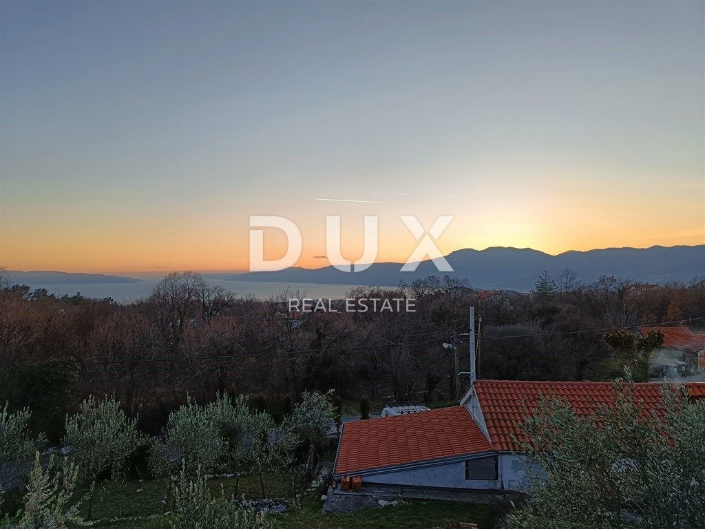 RIJEKA, DRENOVA - terreno edificabile 1.370 m2 con vista mare per edificio residenziale / appartamenti / casa bifamiliare / villa! OPPORTUNITÀ!!!