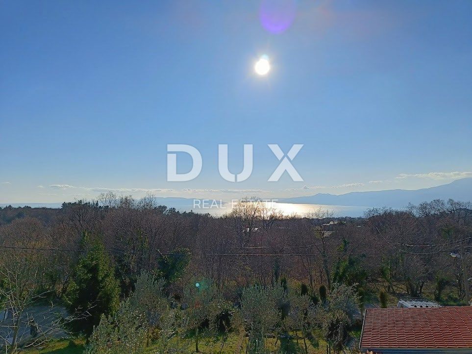 RIJEKA, DRENOVA - terreno edificabile 1.370 m2 con vista mare per edificio residenziale / appartamenti / casa bifamiliare / villa! OPPORTUNITÀ!!!