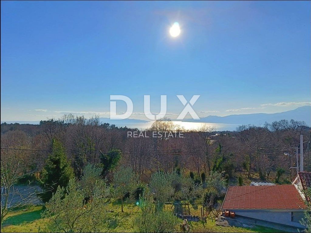 RIJEKA, DRENOVA - terreno edificabile 1.370 m2 con vista mare per edificio residenziale / appartamenti / casa bifamiliare / villa! OPPORTUNITÀ!!!