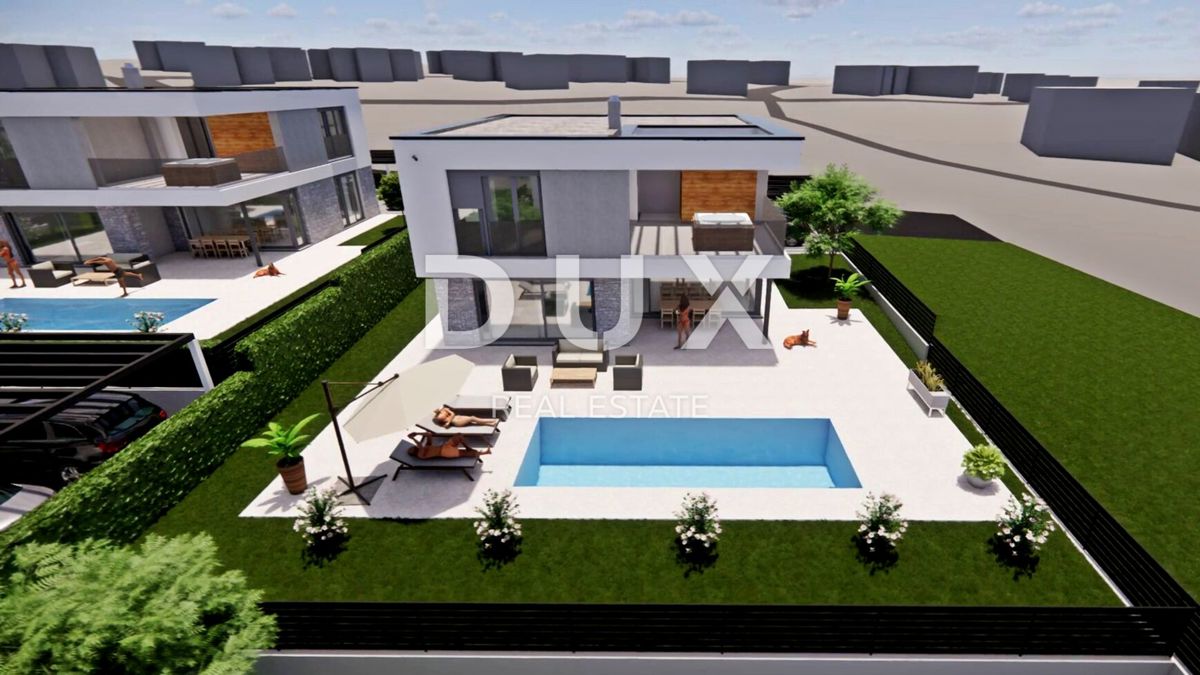 ISTRIA, PARENZO - Casa di architettura moderna in costruzione