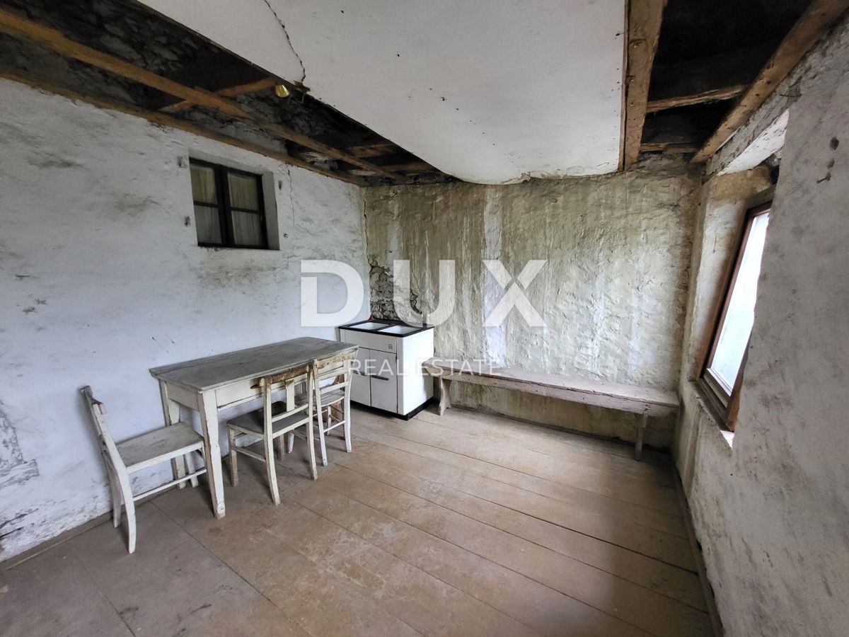 ISTRIA, PINGUENTE - Casa in pietra da ristrutturare con ampio terreno edificabile