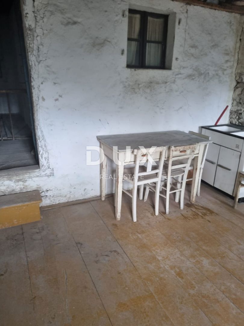 ISTRIA, PINGUENTE - Casa in pietra da ristrutturare con ampio terreno edificabile