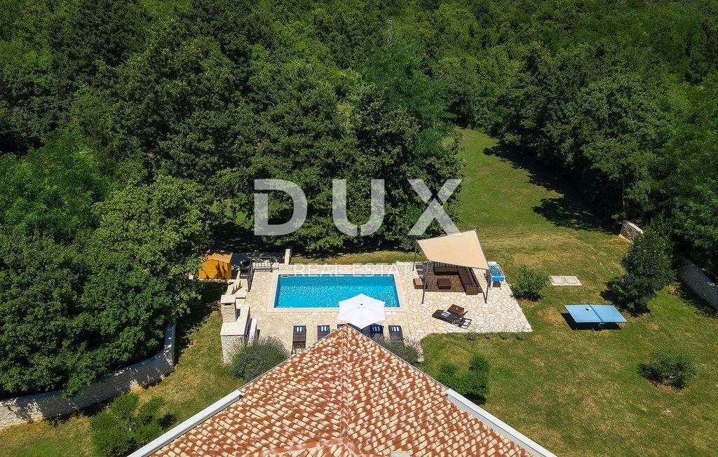 ISTRIA, KRŠAN - Casa con piscina su ampio terreno e completa privacy