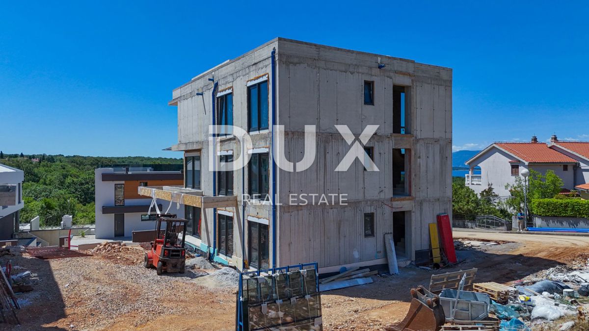 ISOLA DI KRK, NJIVICE - Esclusivo nuovo edificio, appartamento al 1° piano!