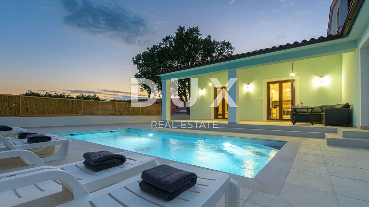 ISTRIA, SVETVINČENAT - Affascinante casa di nuova costruzione con piscina