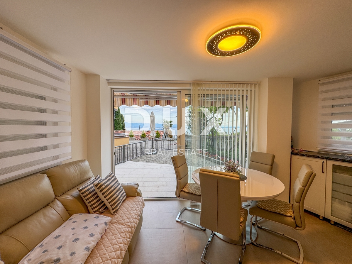 OPATIJA, IKA - opportunità - bellissimo appartamento con terrazza e vista mare e posto auto