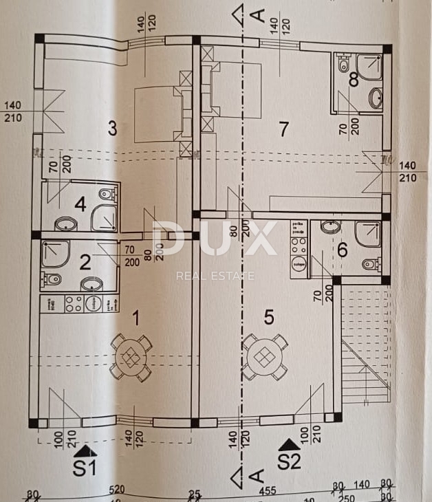 BIOGRAD NA MORU - OCCASIONE ESCLUSIVA - CASA CON 4 APPARTAMENTI E AMPIO APPARTAMENTO - CENTRO!