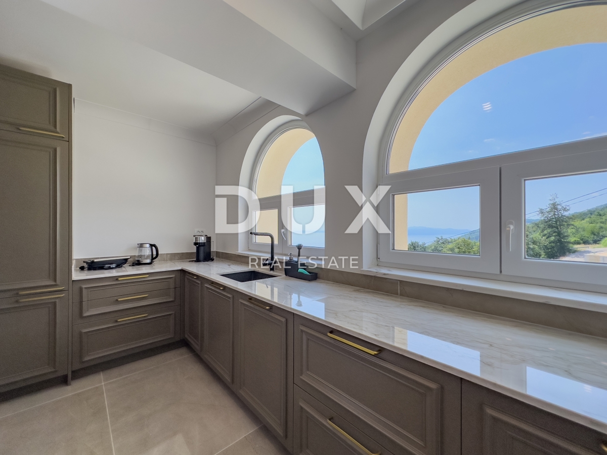 OPATIJA, LOVRAN – Appartamento esclusivo con vista panoramica e piscina