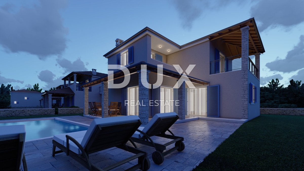 ISTRIA, LIŽNJAN - Bellissima villa in posizione elevata con vista mare!